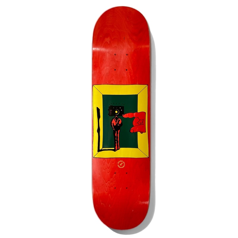 Losing Camera Man 8.25″ Skateboard Deck 8.25″ Red Bottom Ply WB 14.25″