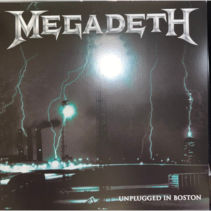 Megadeth  Unplugged In Boston Coke Bottle Clear Color Vinyl LP Record