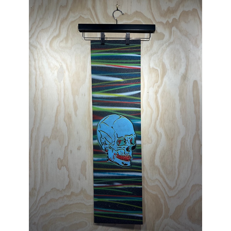 Moblow Griptape Side Skull Lines Blue