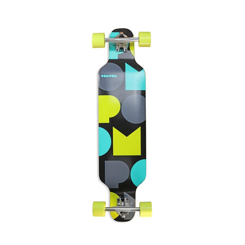 POM POM Skateboards 36″ Dropdown Downhill Longboard Complete