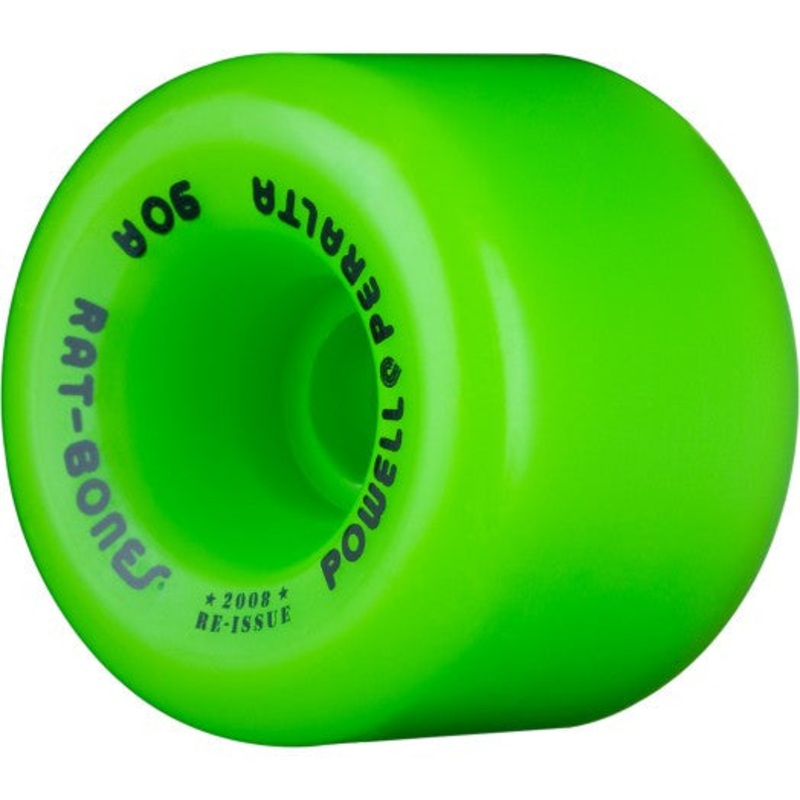 Powell Peralta Rat Bones 60mm 90a Green Skateboard Wheels