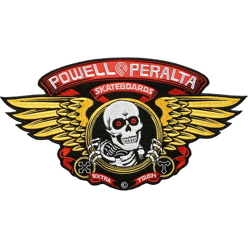 Powell Peralta Winged Ripper Large 12″ Skateboard Patch