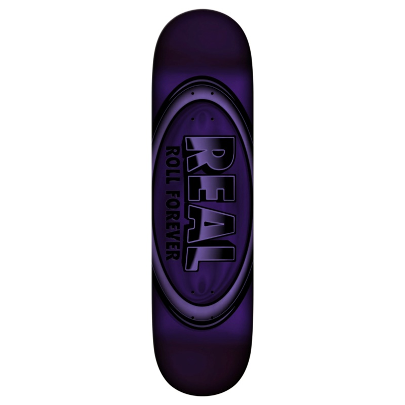 Real DBX Oval Purple Foil Deck 8.38″ 8.38