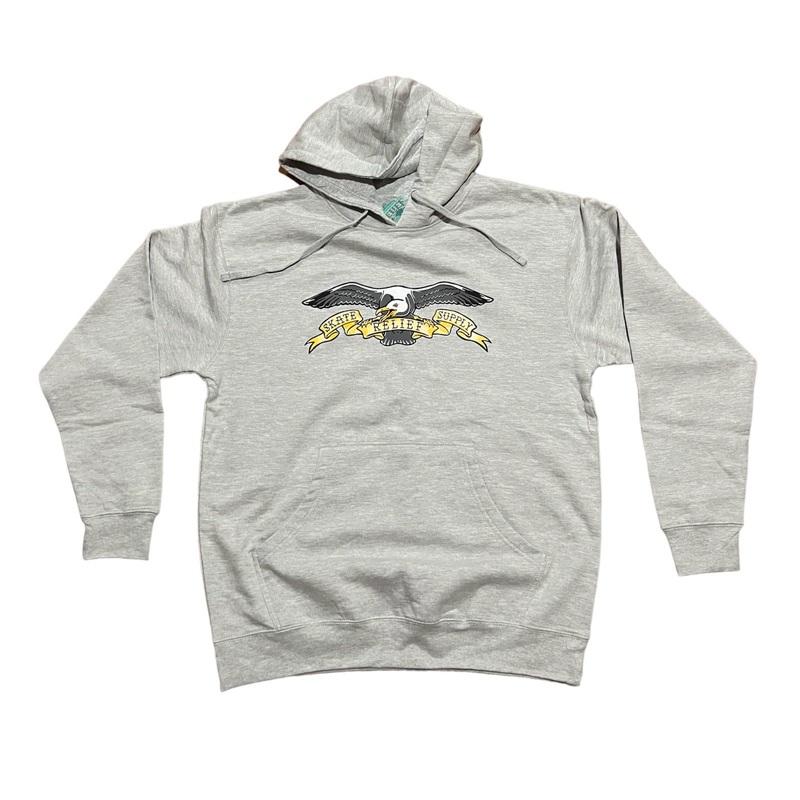 RELIEF SEAGULL HOODIE GREY S