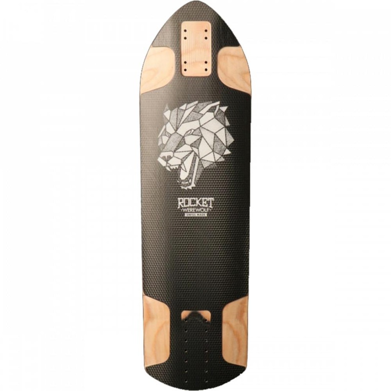 Rocket Werewolf 31″ Downhill/Freeride Longboard Deck – 10th Year Series Deck
