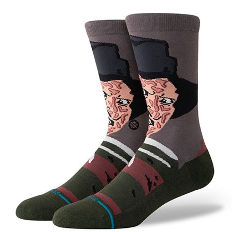 Stance Freddy Crew Socks Black Large