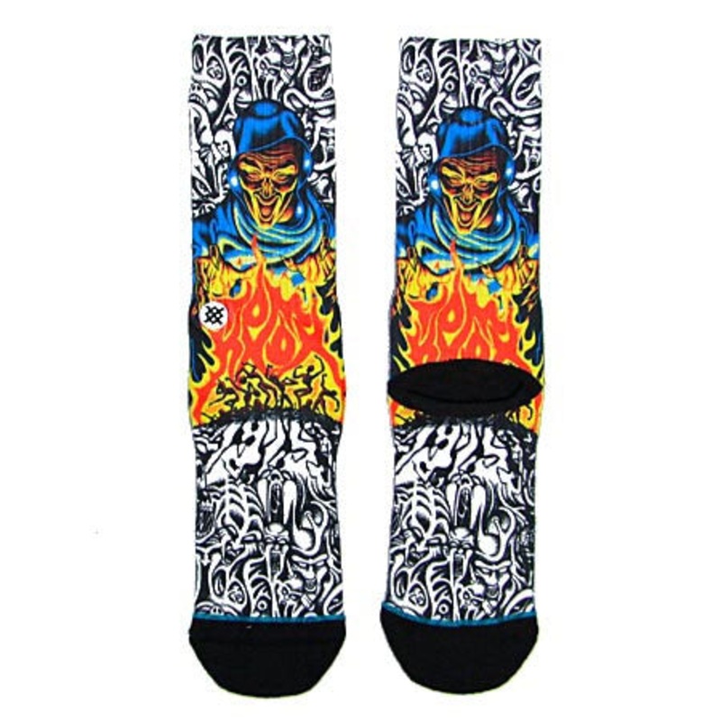 Stance Tom Knox Crew Socks Black Medium