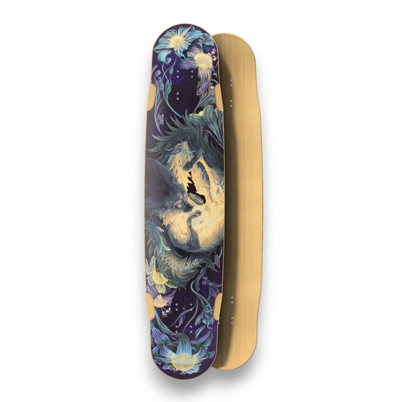 Timber Zorro Chilote 40″ Freestyle Longboard Deck