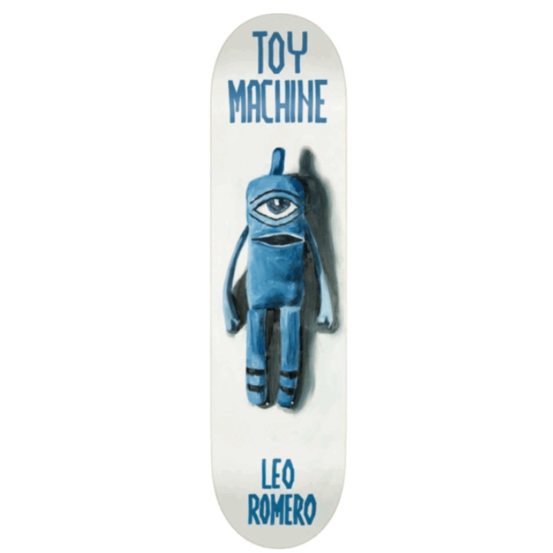 Toy Machine Leo Romero Blue Sock Doll 7.88 in 7.88 X 31.88 X 14.13 in