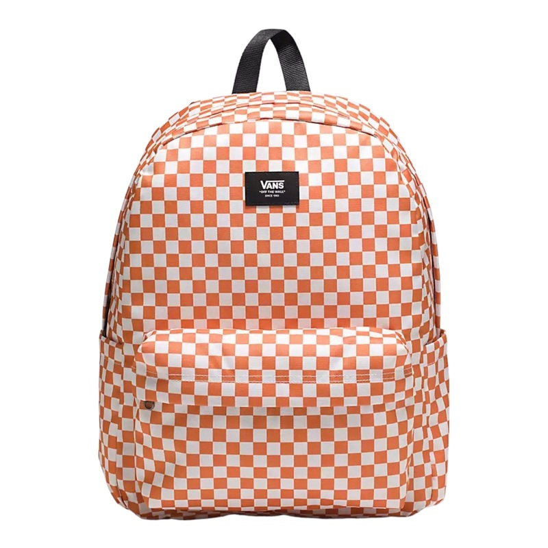 Vans Old Skool Check Backpack Carnelian OS