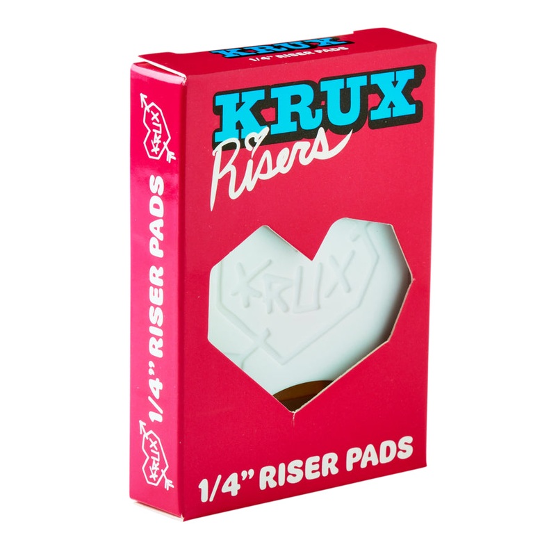 1/4in Krux Risers No Color 1/4 in