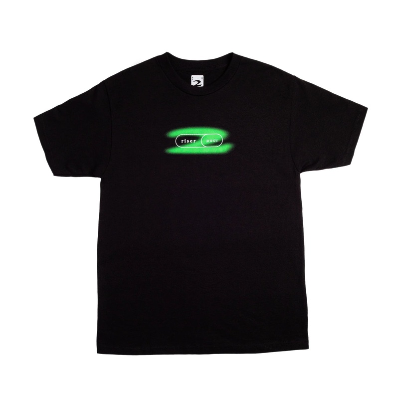2 Riser Pads Band Tee Black MD
