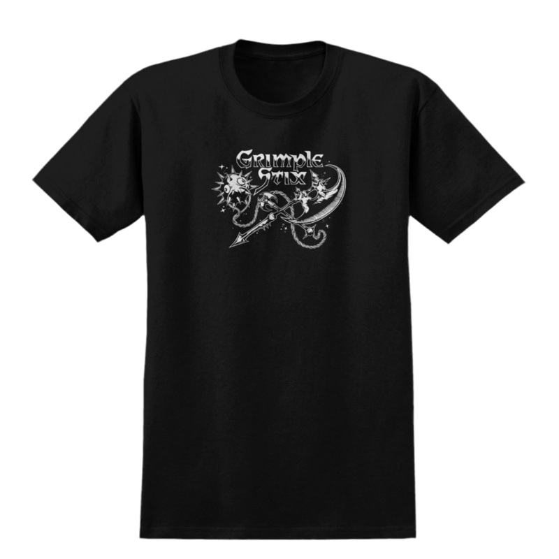 Anti-Hero Grimple Stix Barbarians T-Shirt Black Small