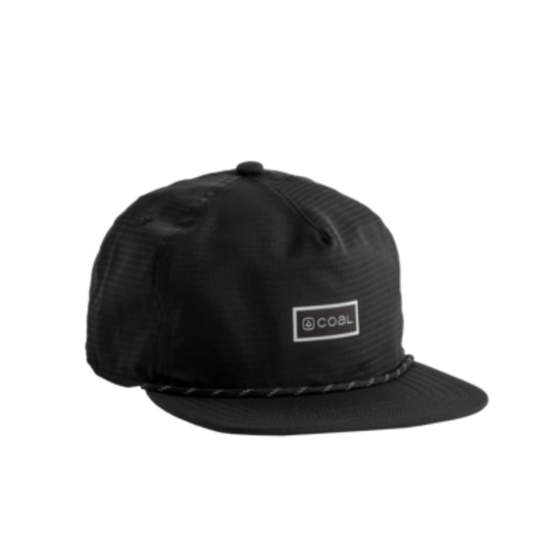 Coal Pontoon Lightweight Cap Black