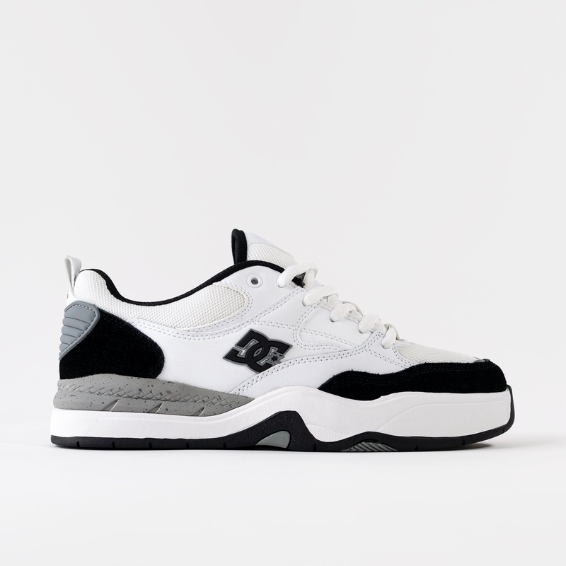DC Ascend Shoes – White/Black/Black UK 6