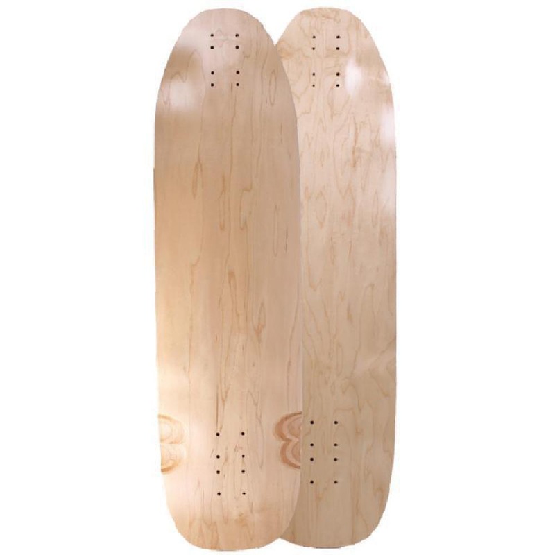 Downhill Kicktail Blank Natural 36″ Longboard Deck Deck