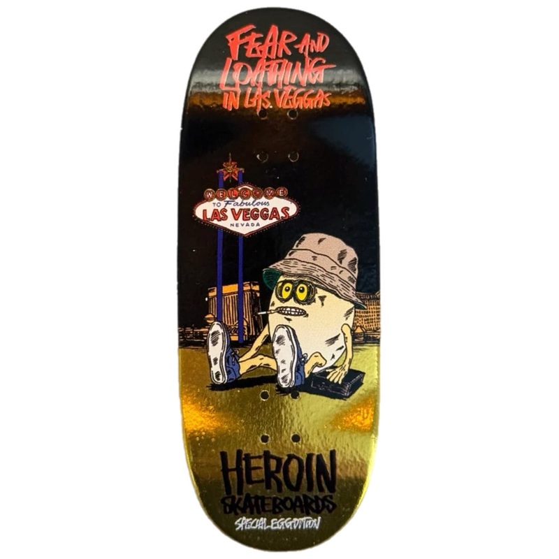 HEROIN X MAPLE FINGERBOARD FEAR & LOATHING II FINGERBOARD DECK