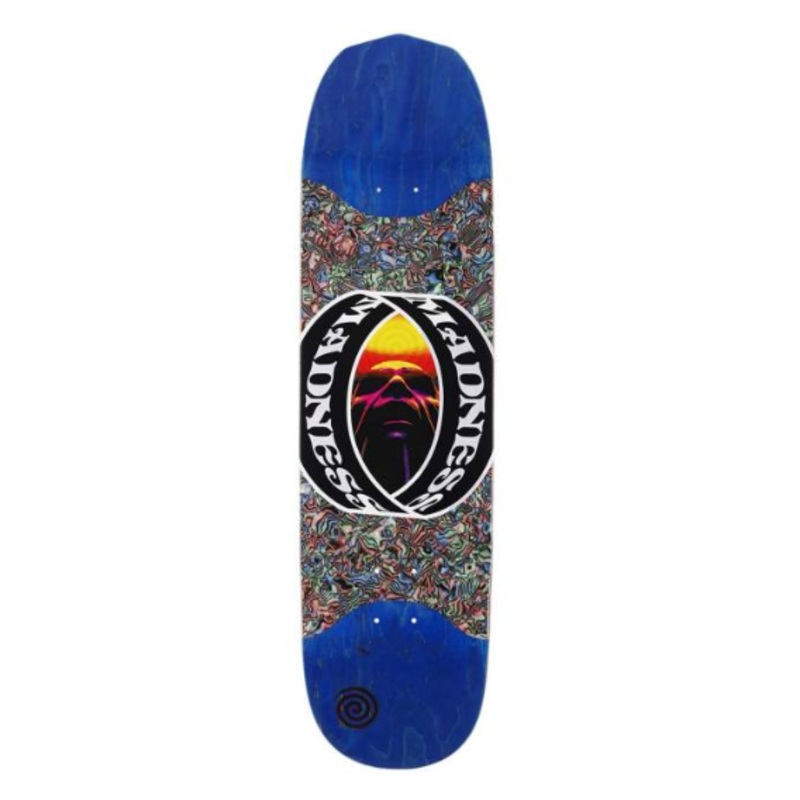 Madness Vision Rip Slick R7 Deck Blue Stain Deck 8.5 in 8.5 in