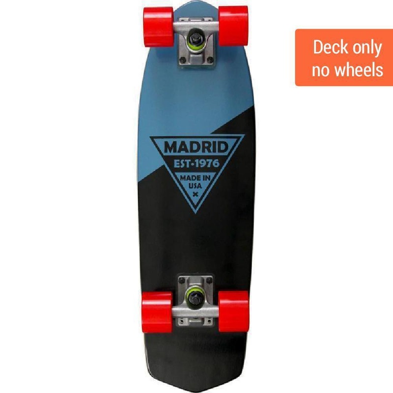 Madrid Party 24″ Blue Cruiser Deck Deck