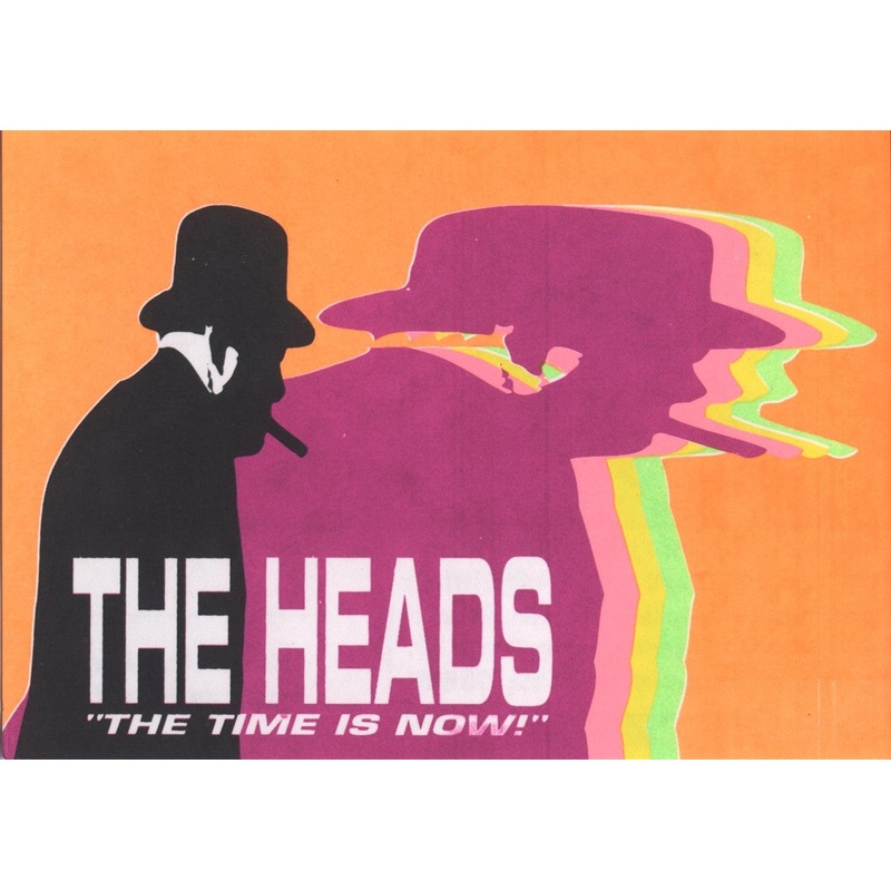 Man’s Ruin Records The Heads Postcard Artwork By Frank Kozik