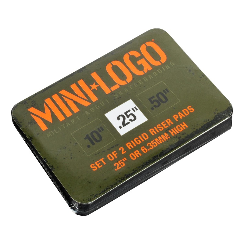 Mini Logo Riser Pads 1/4″
