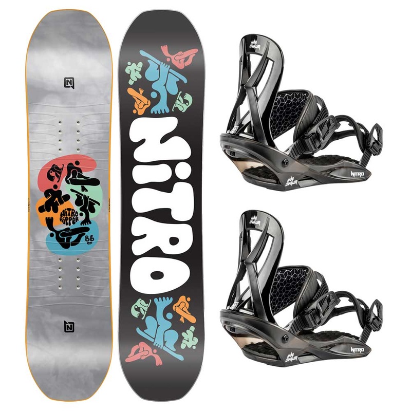 Nitro Ripper Kids Snowboard & Nitro Bindings 2025 96