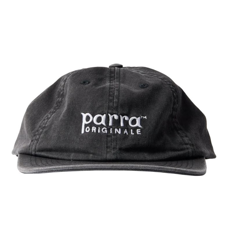 Parra Originale 6 Panel Hat Black