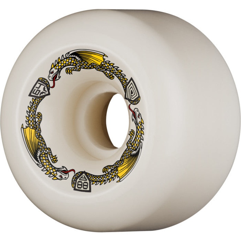 POWELL PERALTA DRAGON FORMULA 64mm 88a SKATEBOARD WHEELS