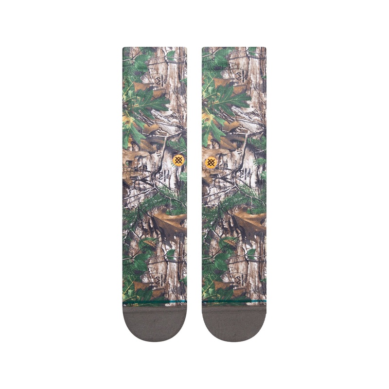 RealTree Poly Crew Socks (Camo) 9-13 M