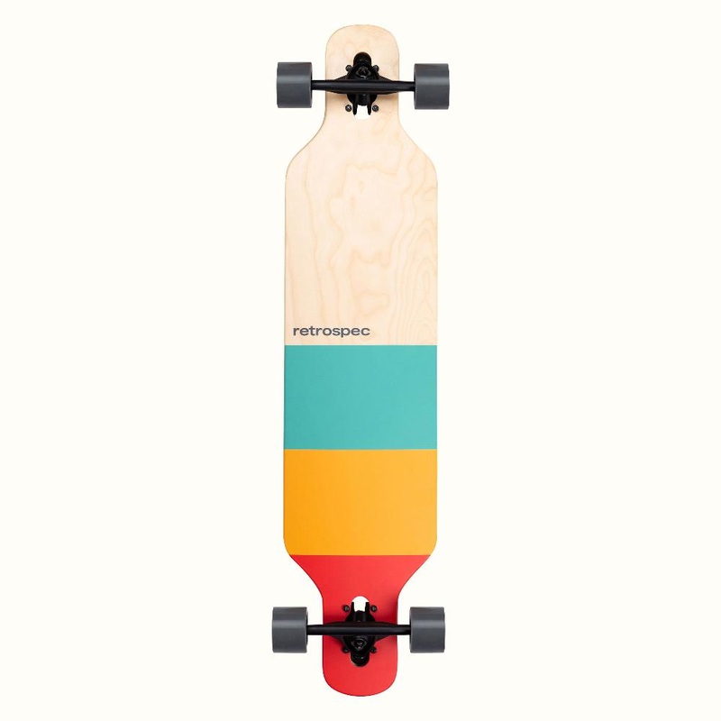 Retrospec Rift Zion 41 inch Drop Through Longboard Complete