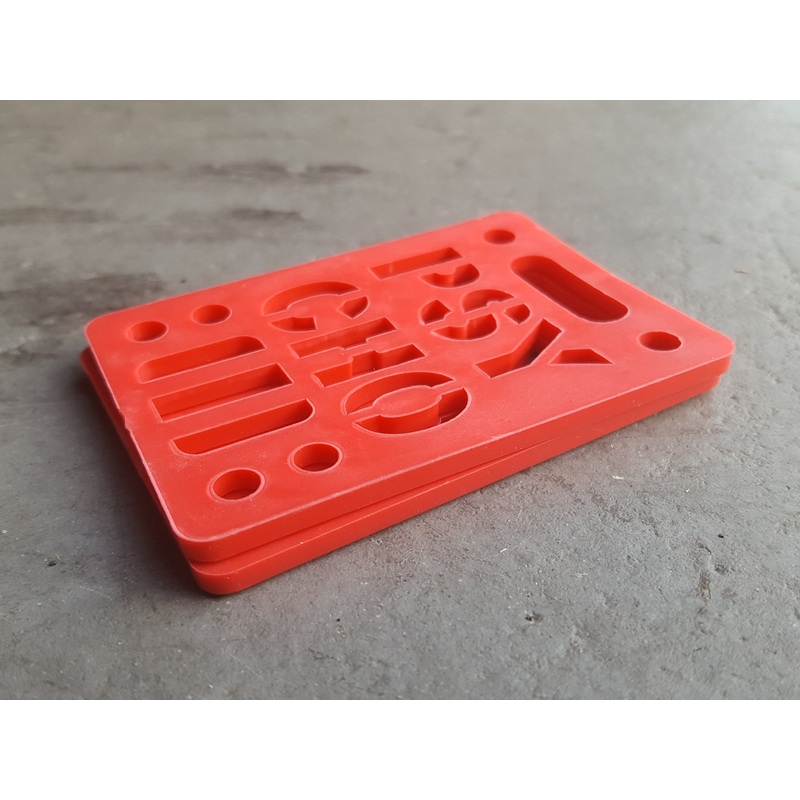 Riser Pads Psycho Risers – 1/8″ RED