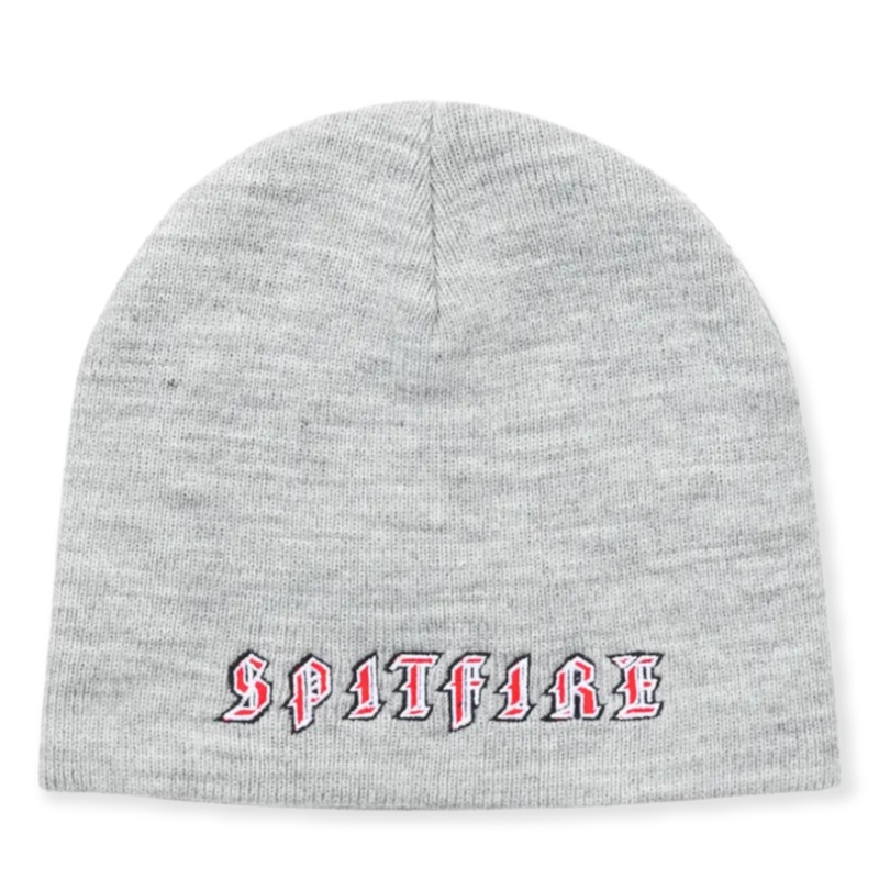 Spitfire Old E Beanie Heather/Red/White OS