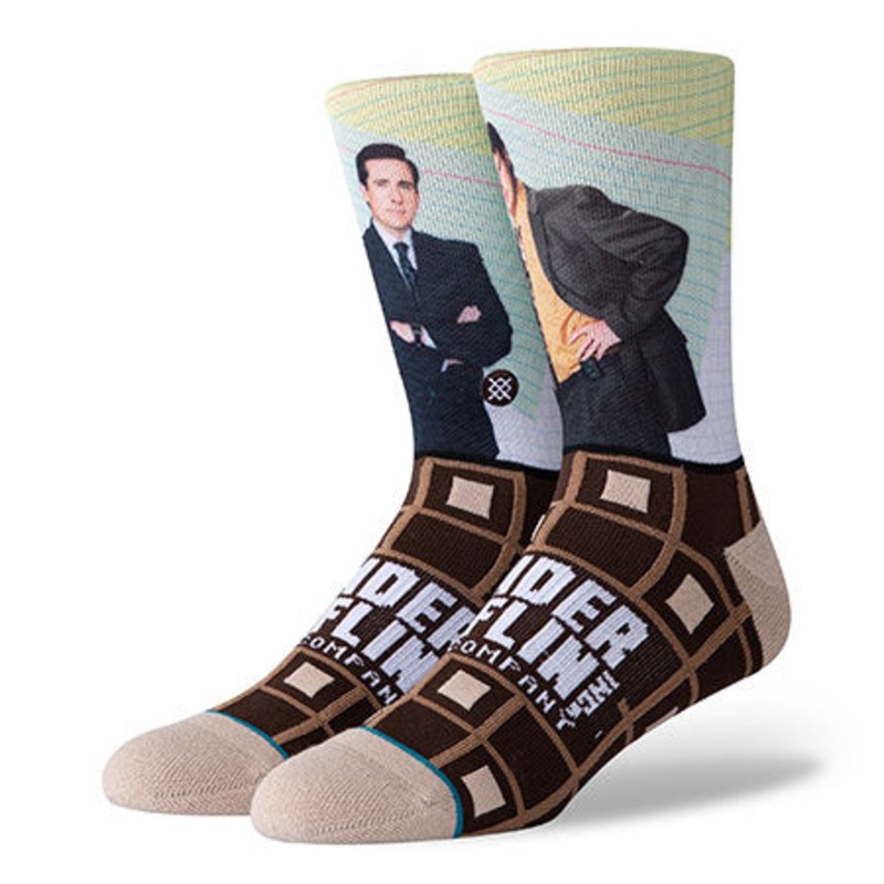 Stance Regional Managers Socks Brown Large