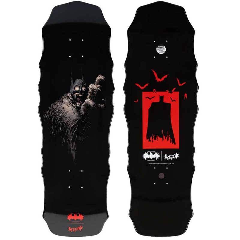 Welcome x Batman Batmonster on Widow Skateboard Deck – 10.0″ Deck Only 10.0