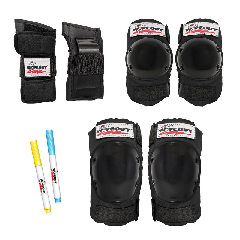 Wipeout Dry Erase Youth Pads (Black) M (5+)