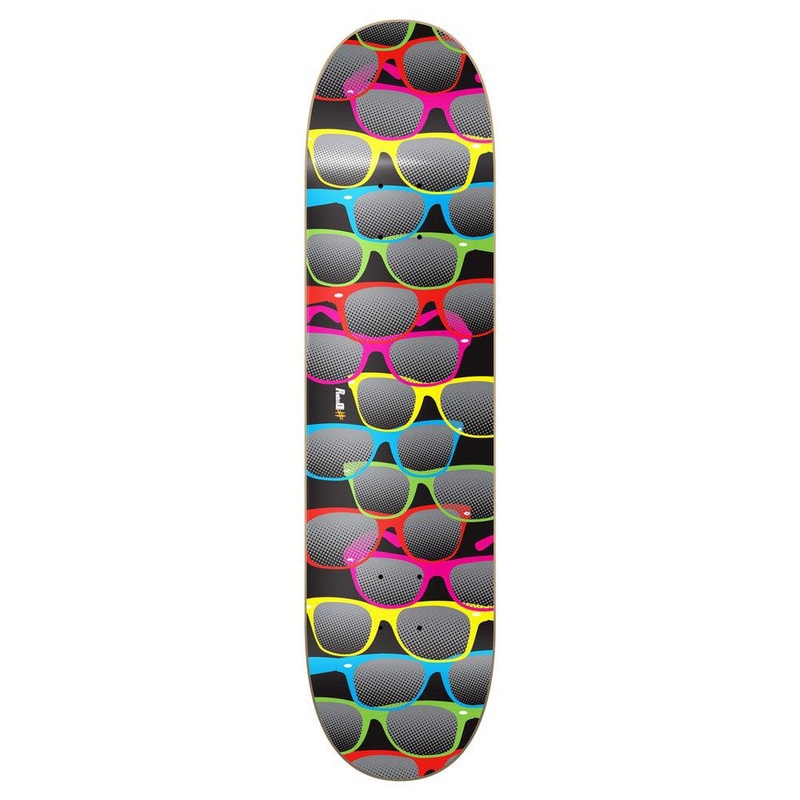 Yocaher Graphic Skateboard Deck – Shades Black 7.5″