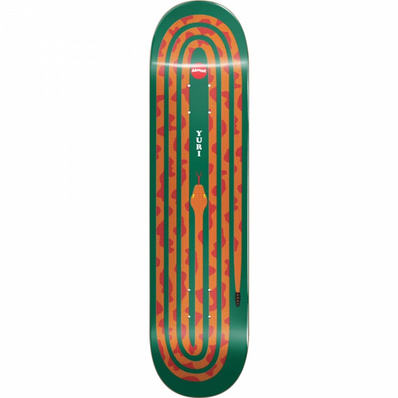 Almost Yuri Snake Pit Orange 8.125″ Skateboard Deck Deck