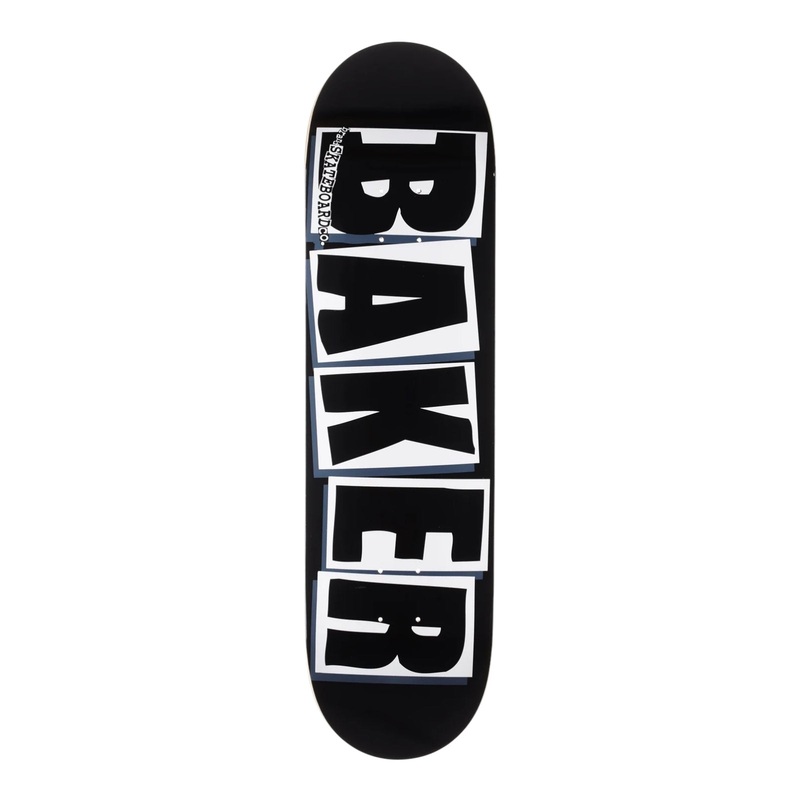 Baker Brand Logo Black/White Deck 8.475 8.475