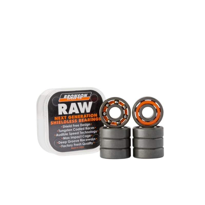Bronson RAW Bearings – 8 Pack