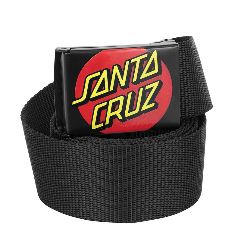 Classic Dot Unisex Web Belt Santa Cruz Black OS