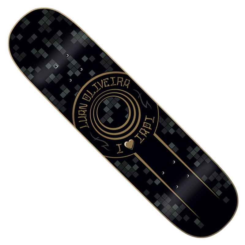 Flip Luan Oliveira I Love Iapi Deck Black 8.25 x 31.71 WB:14.25