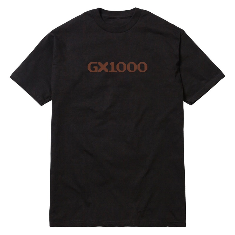 GX1000 OG Logo T Shirt Black/ Brown Small