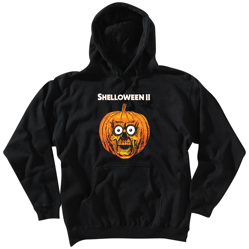 HEROIN SHELLOWEEN 2 HOODED SWEATSHIRT S