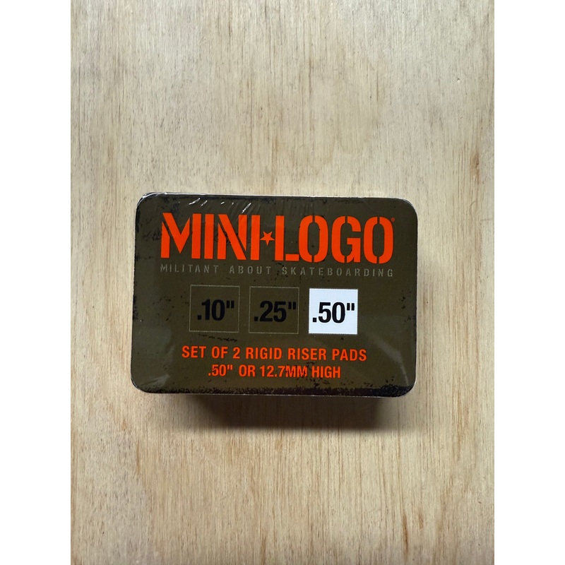 Mini Logo Riser Pads .50″