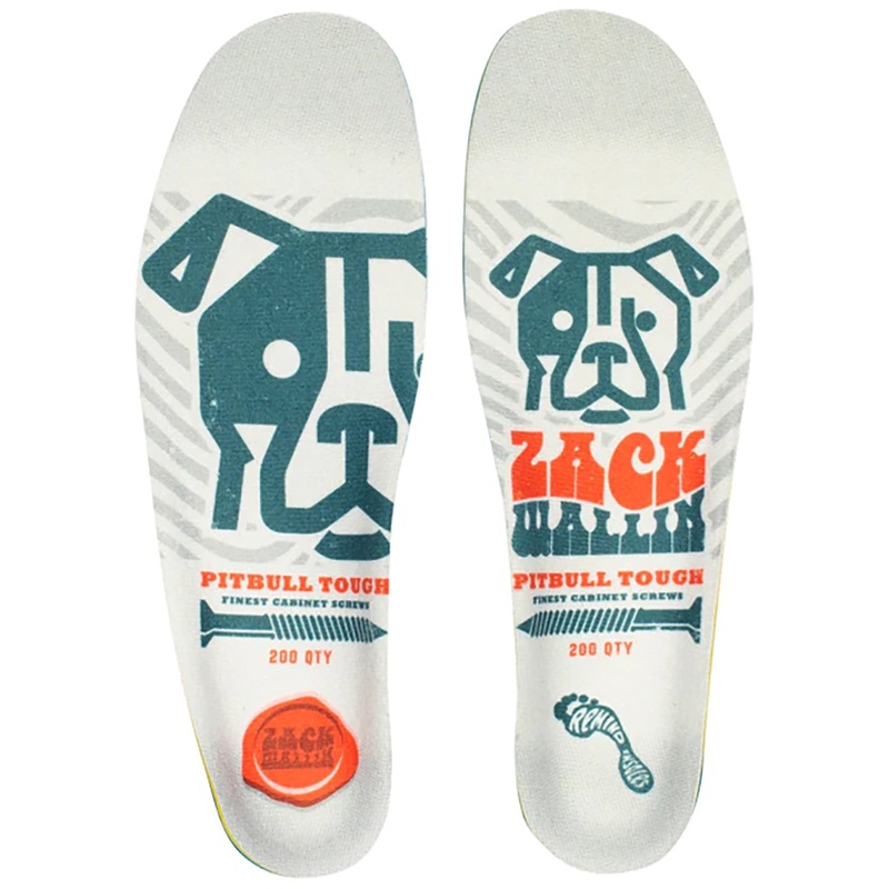 Remind Destin Impact 5mm Low-All Arch Zack Wallin Pitbull Insoles 8-8.5