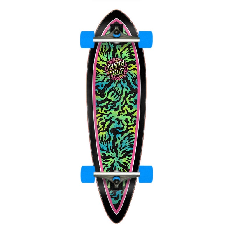 Santa Cruz Obscure Dot Cruzer Pintail Complete Skateboard 9.2 x 33