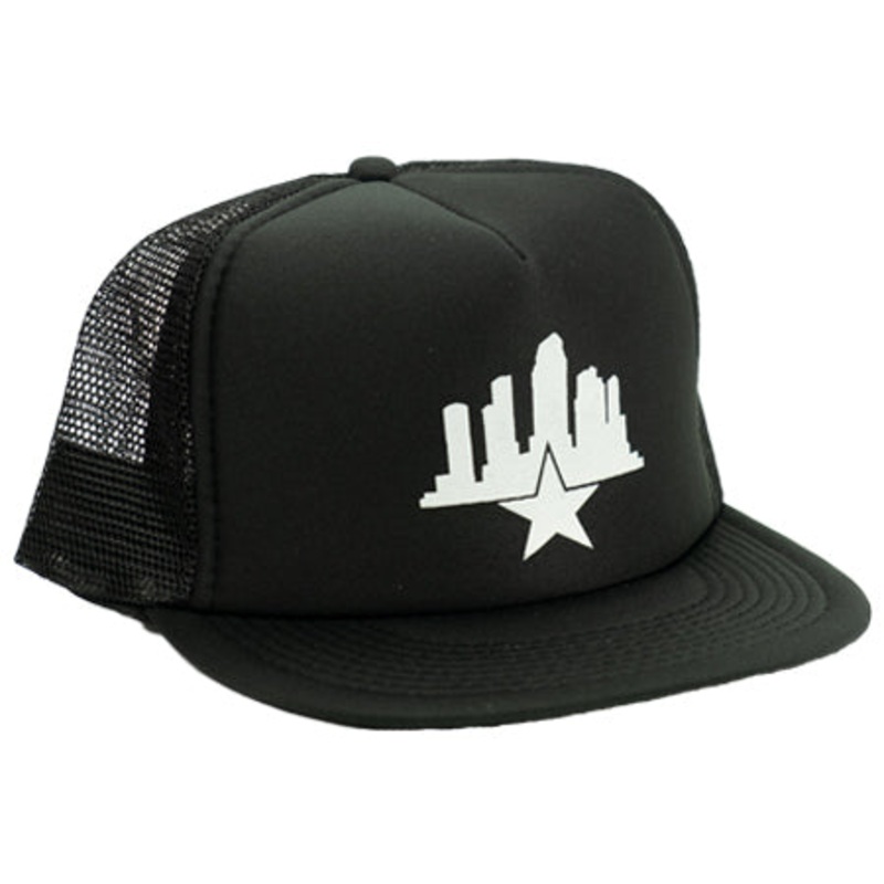 Skatepark of Tampa City Star Foam Standard Fit Trucker Hat Black One size fits all