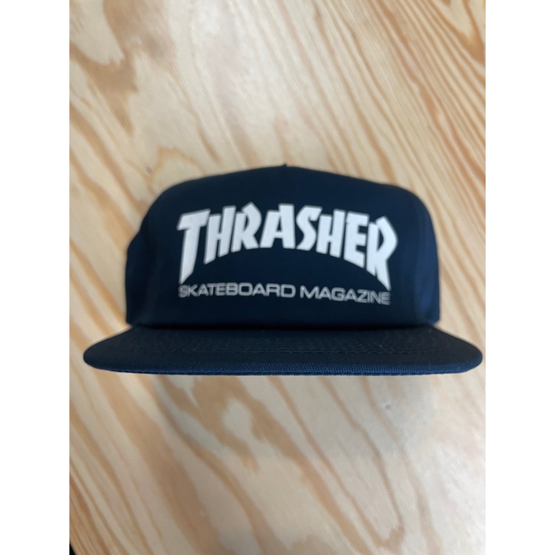 Thrasher SKATE MAG – SNAPBACK – NAVY/WHITE