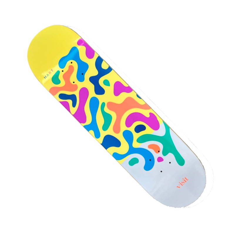 Visit Kelly Hart “Camo” Deck – 8.0