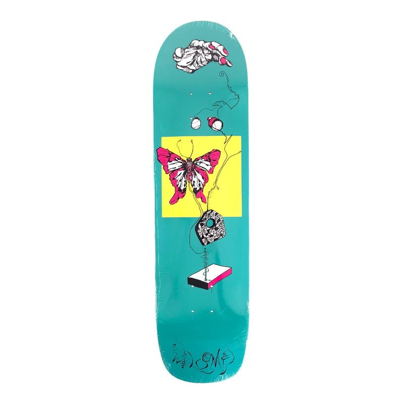 Welcome – 8.38″ – Puppet Master on Son of Planchette – Teal / White